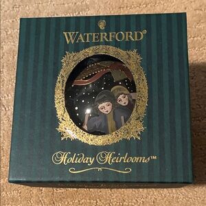 Waterford Holiday Heirlooms Ornament - Black and Gold